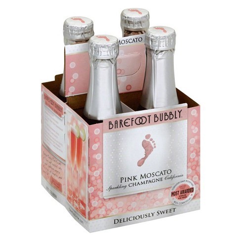 Barefoot bubbly shop pink moscato