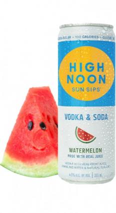 High Noon - Watermelon - 4 Pack (355ml can) (355ml can)