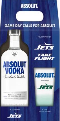 Absolut - Vodka - Jets Gift Set (750ml) (750ml)