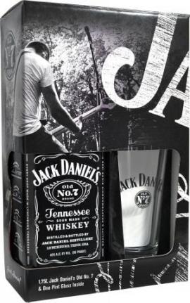 Jack Daniels - Whiskey - Gift Set (1.75L) (1.75L)