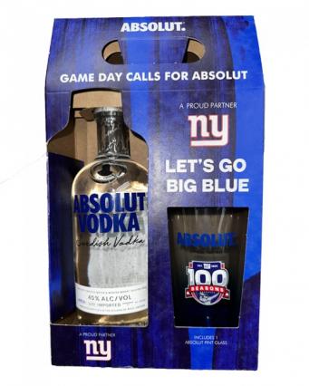 Absolut - Vodka - Giants Gift Set (750ml) (750ml)